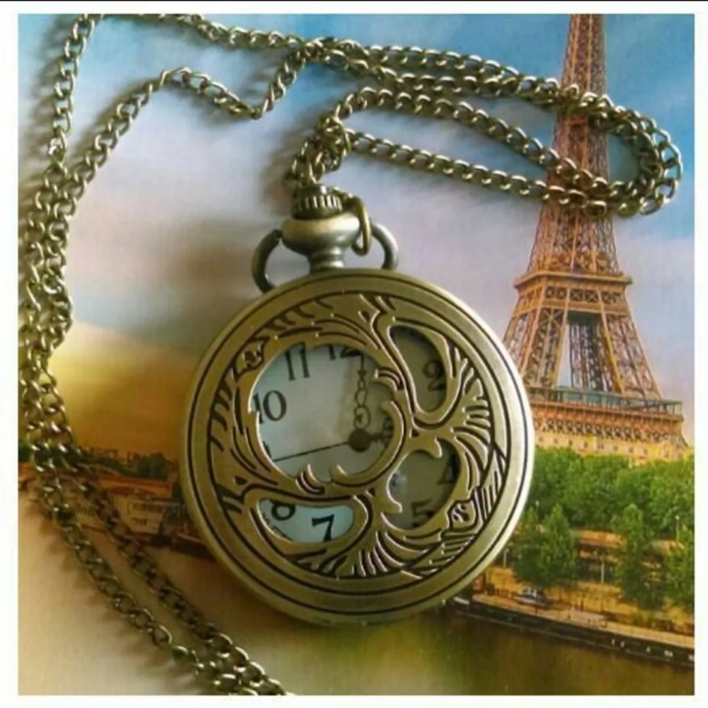 Beautiful artistic pocket watch
